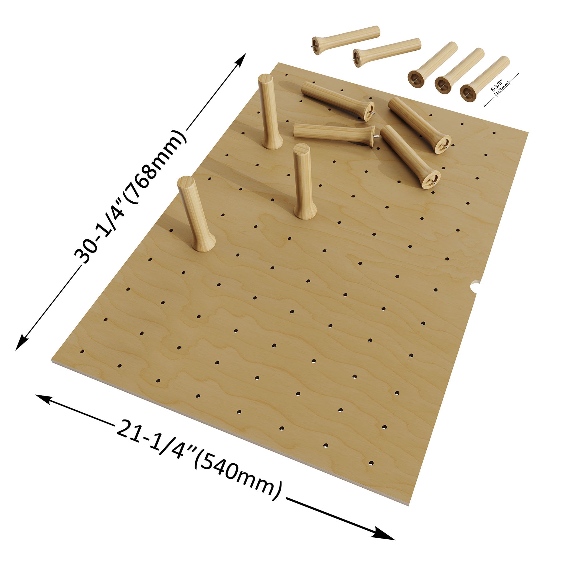 Medium Drawer Inserts & Peg System 12Pegs-4007 PEG12