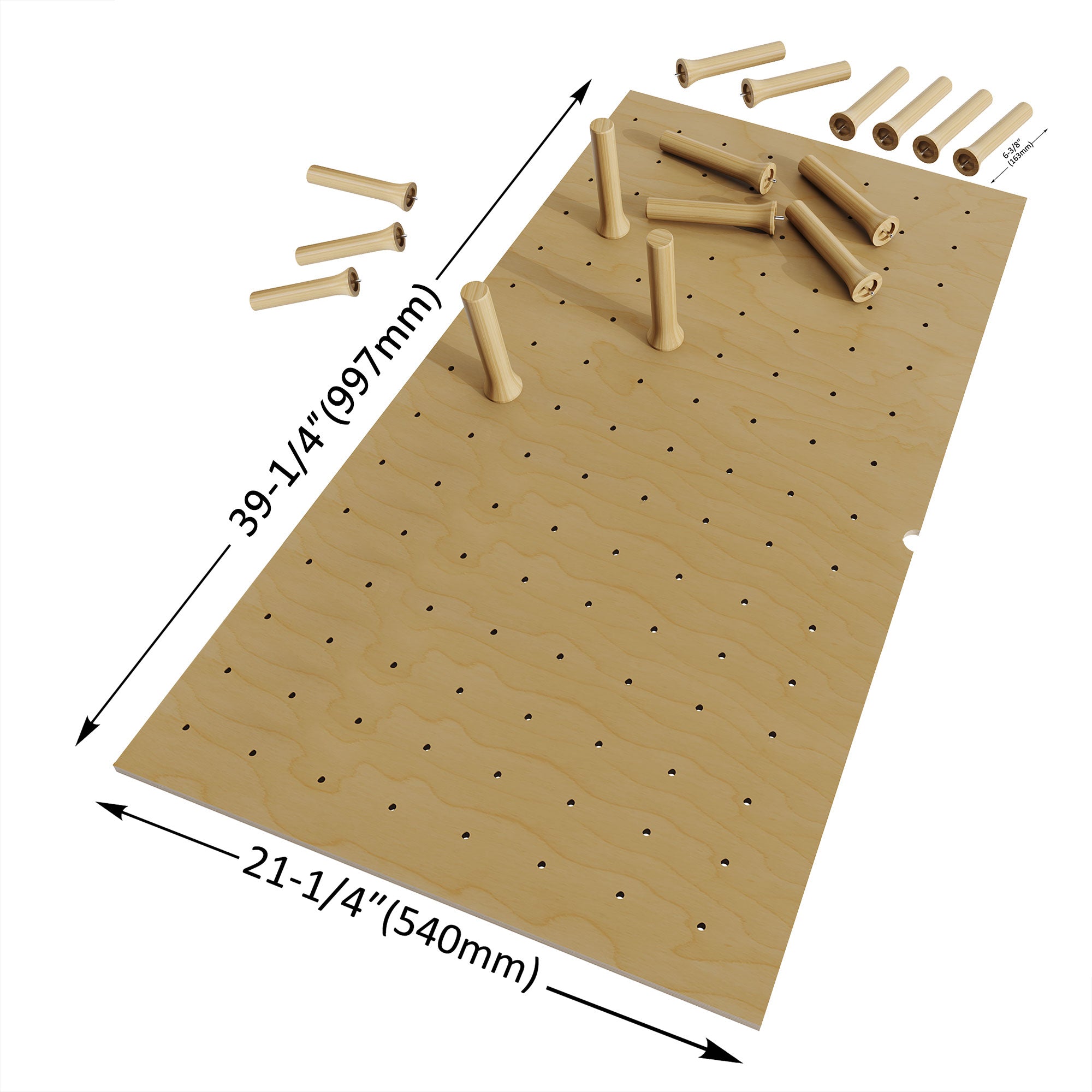Large Drawer Inserts & Peg System 16Pegs-4007 PEG16