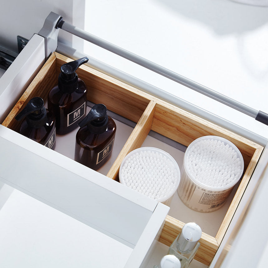 Natural Wood Drawer Divider