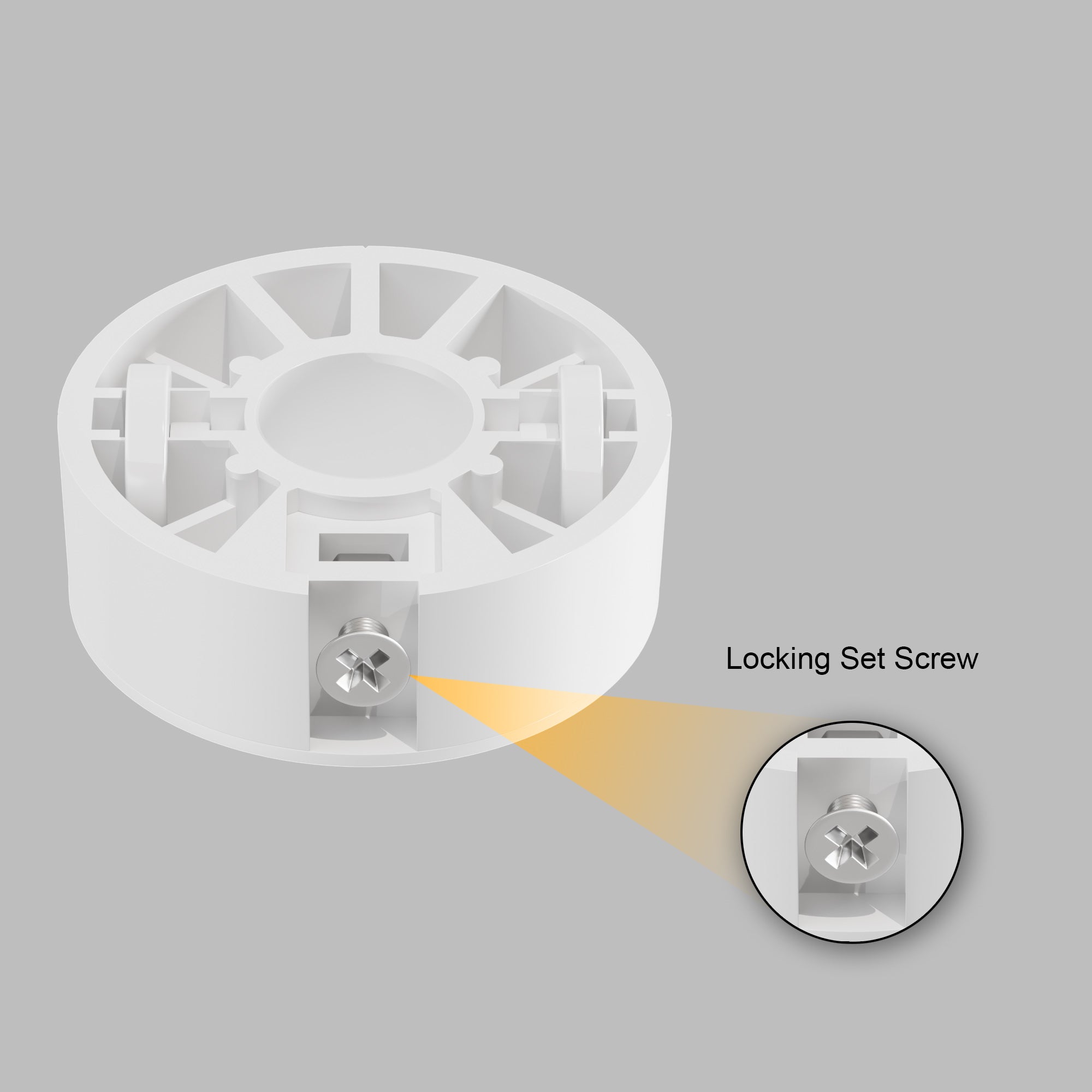 White Plastic Lazy Susan 270 - 4011 270 Series