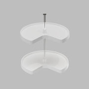 White Plastic Lazy Susan 270 - 4011 270 Series