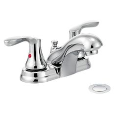 Moen CSTN LAV 2H CS W/ WASTE CHR 40225