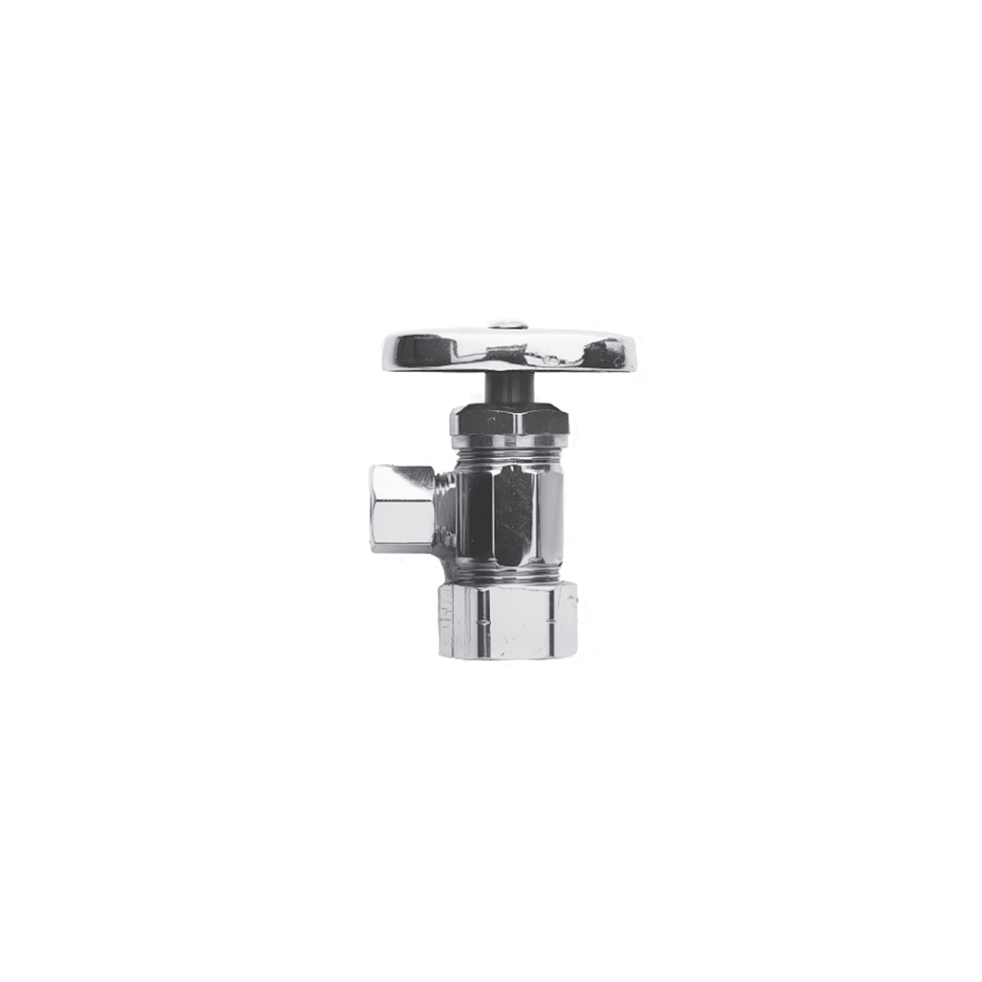 Newport Brass Brasstech Angle Valve, 1/2" Compression