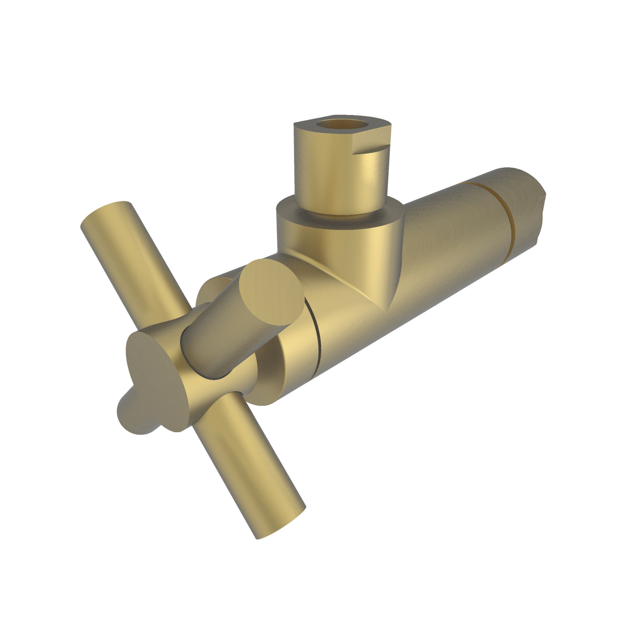 Newport Brass Brasstech Angle Valve, 1/2" Compression
