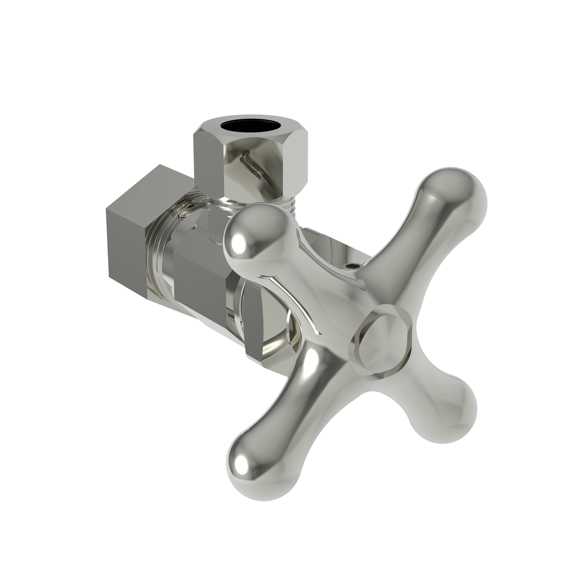 Newport Brass Brasstech Angle Valve, 1/2" Compression