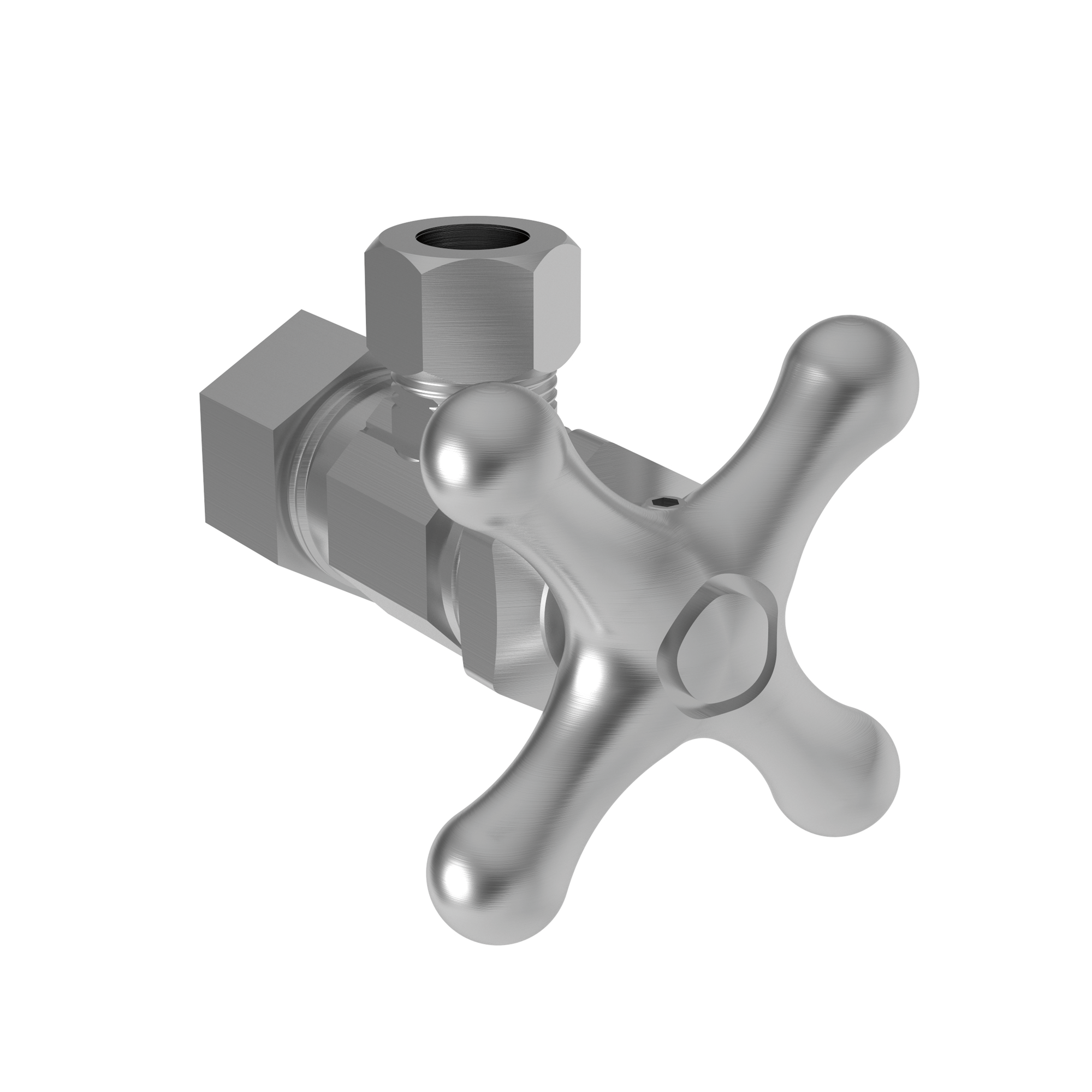 Newport Brass Brasstech Angle Valve, 1/2" Compression