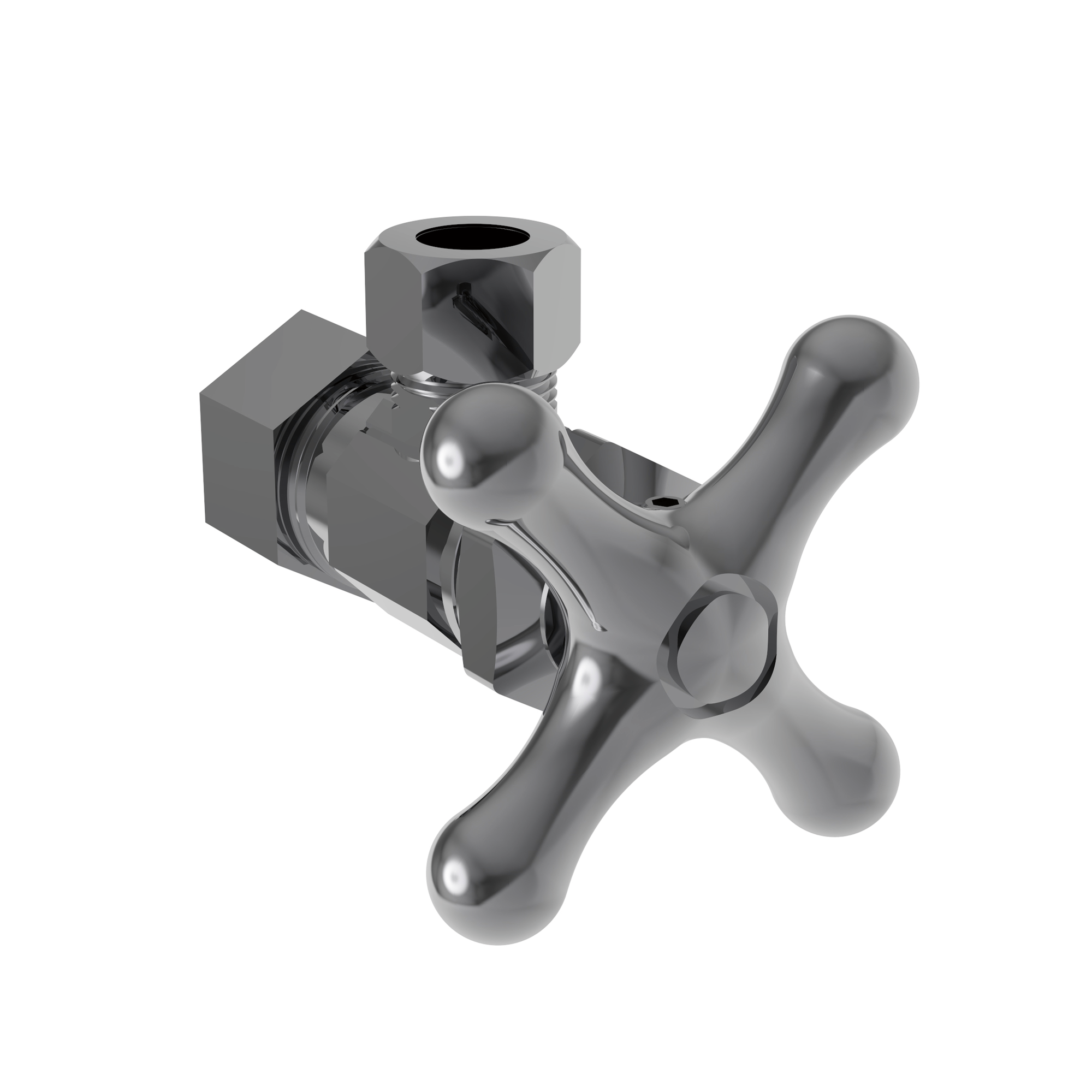 Newport Brass Brasstech Angle Valve, 1/2" Compression