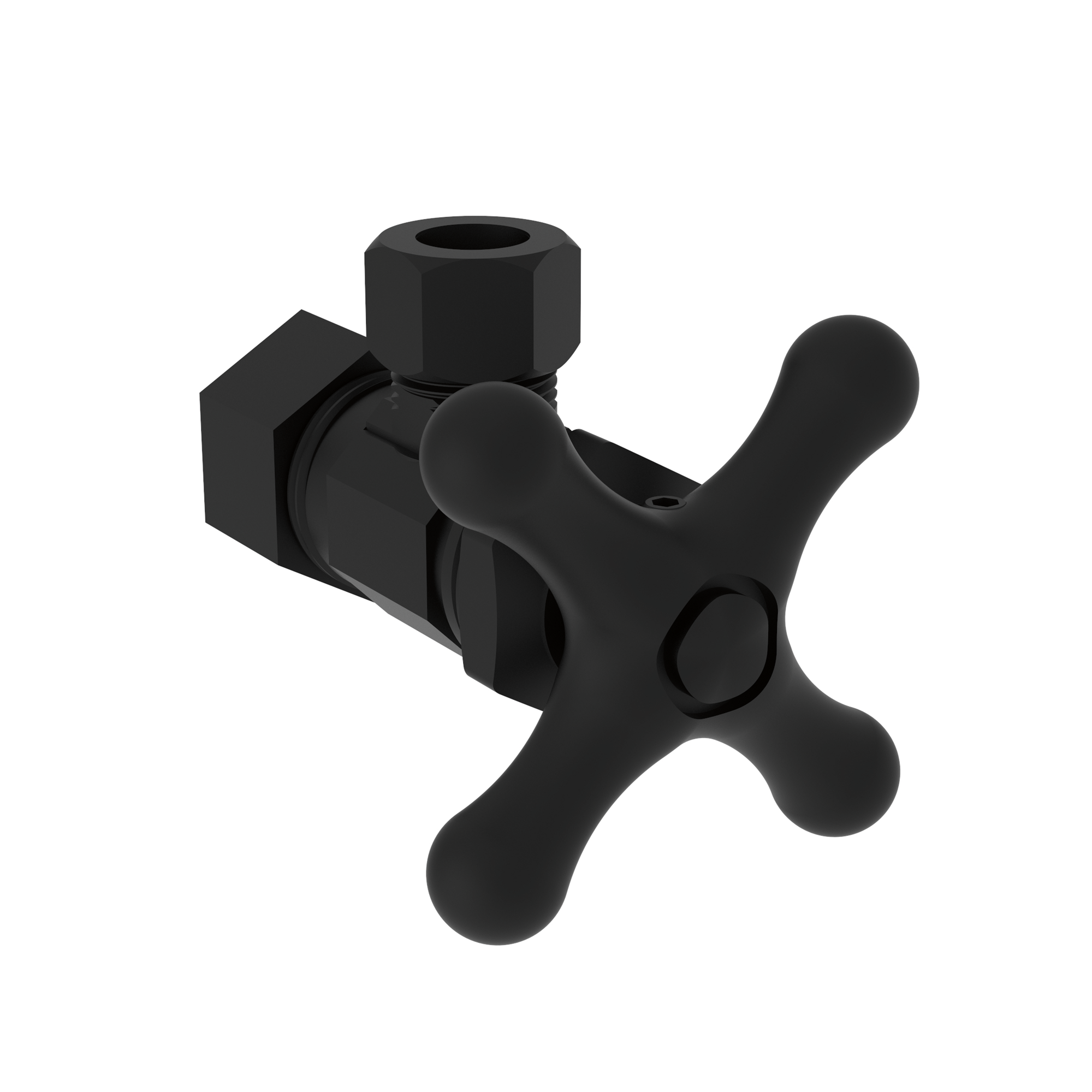 Newport Brass Brasstech Angle Valve, 1/2" Compression