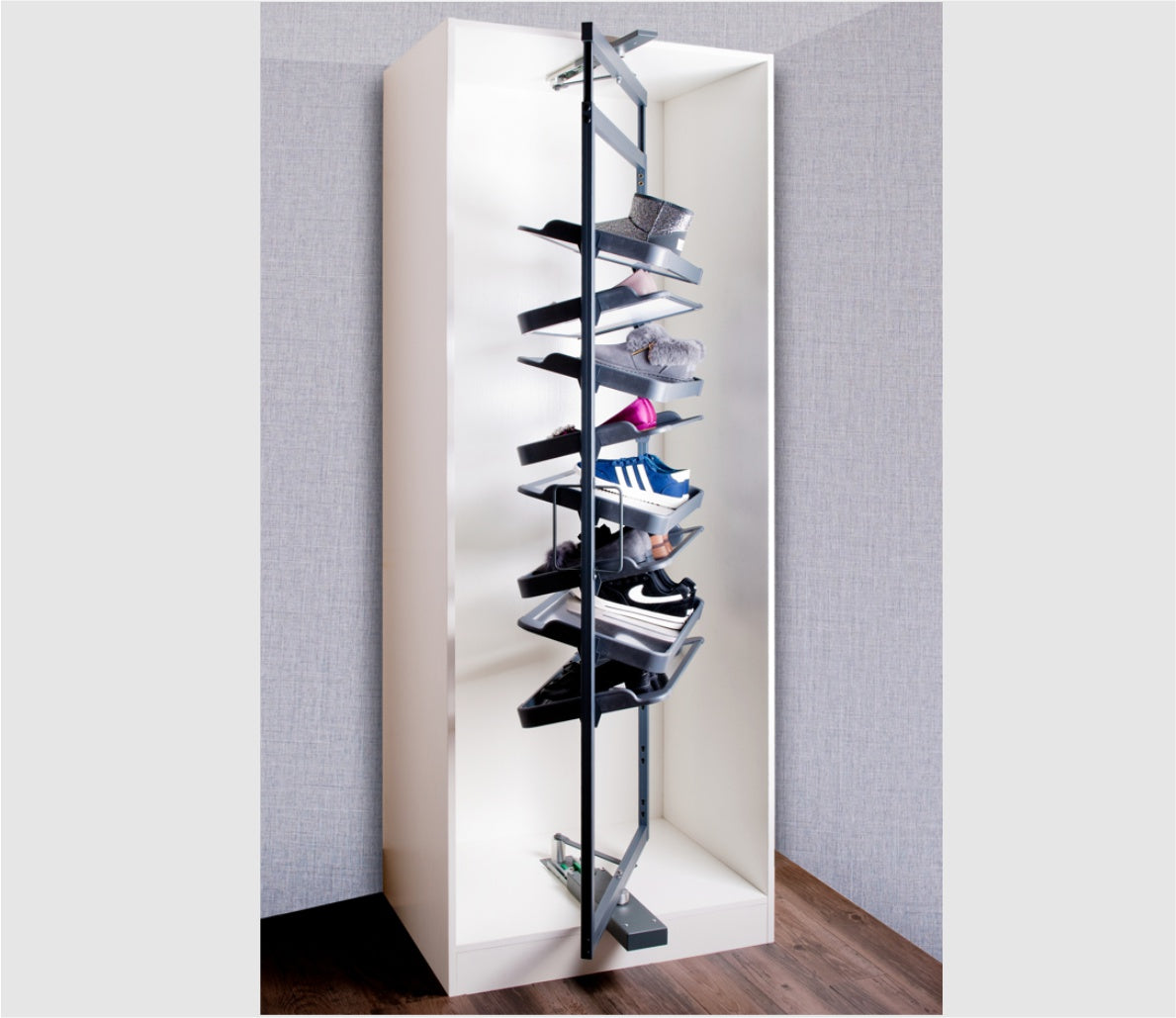360 Lazy Shoe-Zen Organizer 10Shelves-4052 28 14
