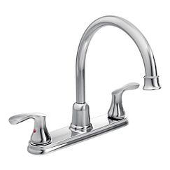Moen two-handle high arc kitchen faucet 40617
