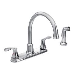 Moen two-handle high arc kitchen faucet 40619