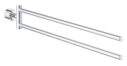 Grohe Atrio 18-1/2 Double Towel Rail 40888