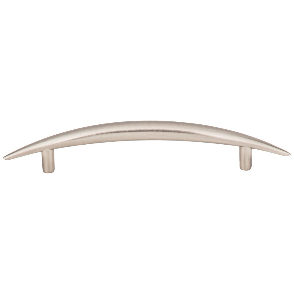 Hardware Resources 128 mm Center-to-Center Satin Nickel Arched Verona Cabinet Pull