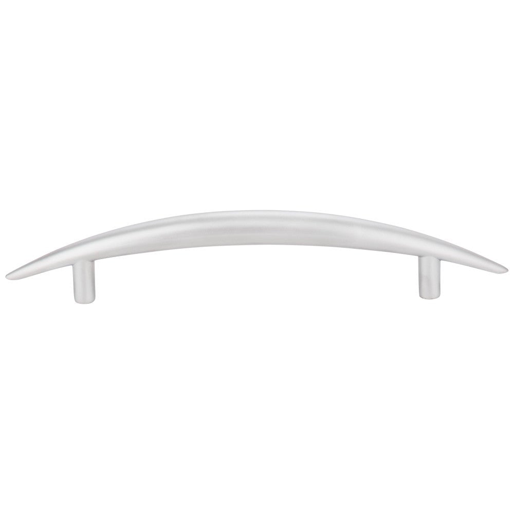Hardware Resources 128 mm Center-to-Center Satin Nickel Arched Verona Cabinet Pull