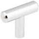 Hardware Resources 1-9/16" Overall Length Satin Nickel Naples Cabinet "T" Knob