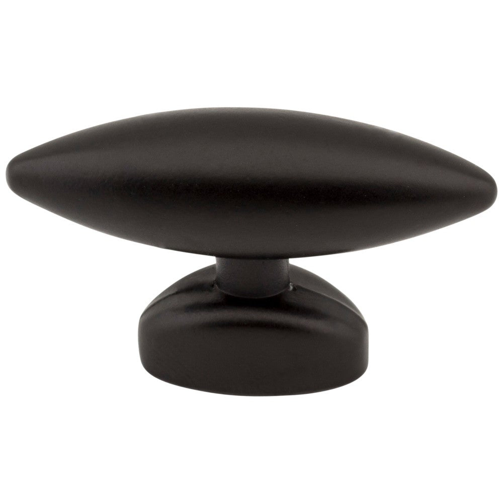 Hardware Resources 1-9/16" Overall Length Satin Nickel Football Verona Cabinet "T" Knob
