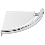 Delta BathSafety Contemporary Corner Shelf with Assist Bar