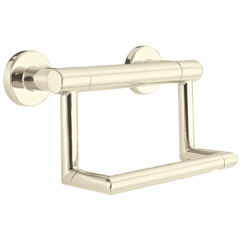Delta BathSafety Contemporary Tissue Holder with Assist Bar