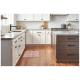Hardware Resources 128 mm Center-to-Center Satin Nickel Square Sonoma Cabinet Pull