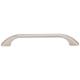 Hardware Resources 128 mm Center-to-Center Satin Nickel Square Sonoma Cabinet Pull