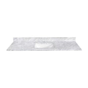 Chans Furniture TOP(RA)-9444-42 42 inch Carrara Vanity Counter Top With Sink