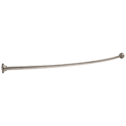 Delta Other 1" x 5' Shower Curtain Rod with Brackets (6" Bow)