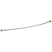 Delta Other 1" x 6' Curved Shower Rod with Brackets, 6" Bow
