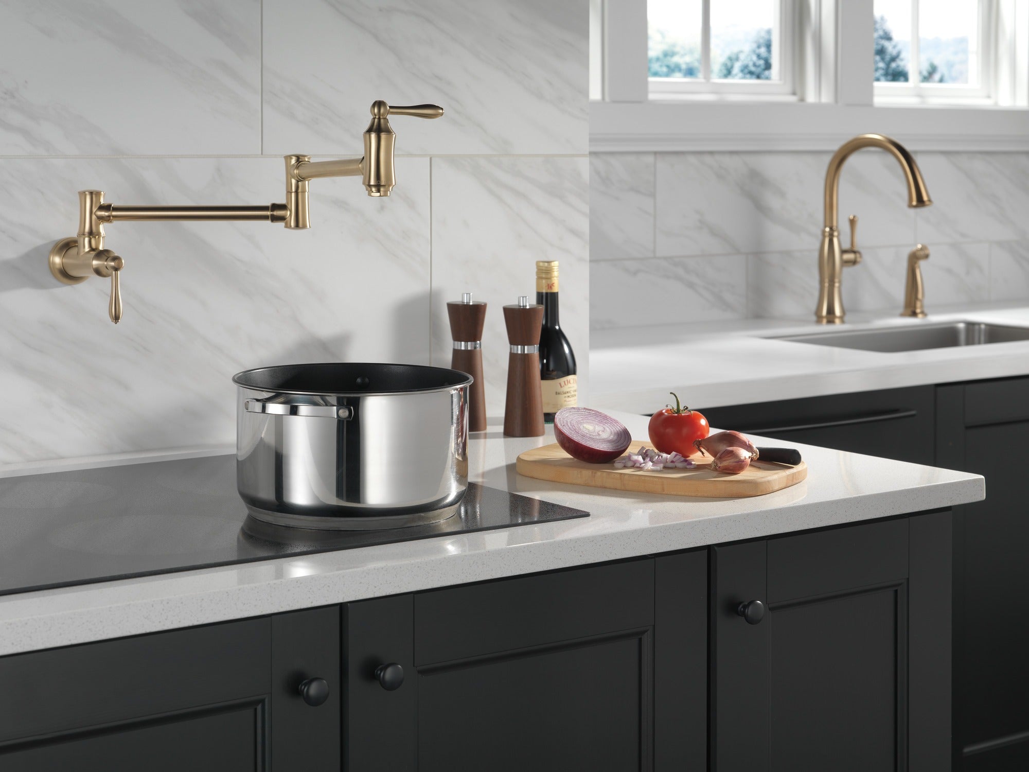 Delta Other Traditional Wall Mount Pot Filler
