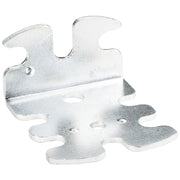 Hardware Resources 42 mm x 47 mm x 23 mm Zinc Plated Euro Bracket with 32 mm Hole Spacing