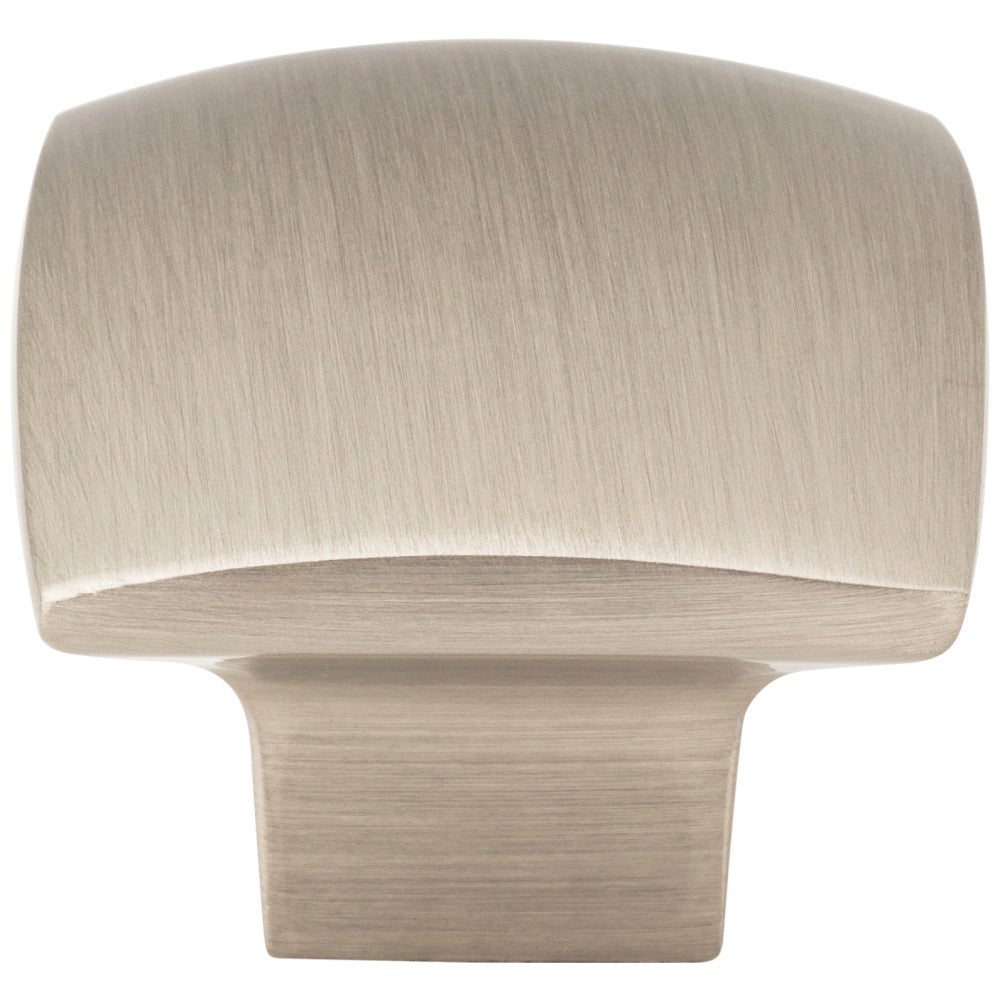 Hardware Resources 1-3/16" Overall Length Satin Nickel Square Sonoma Cabinet Knob