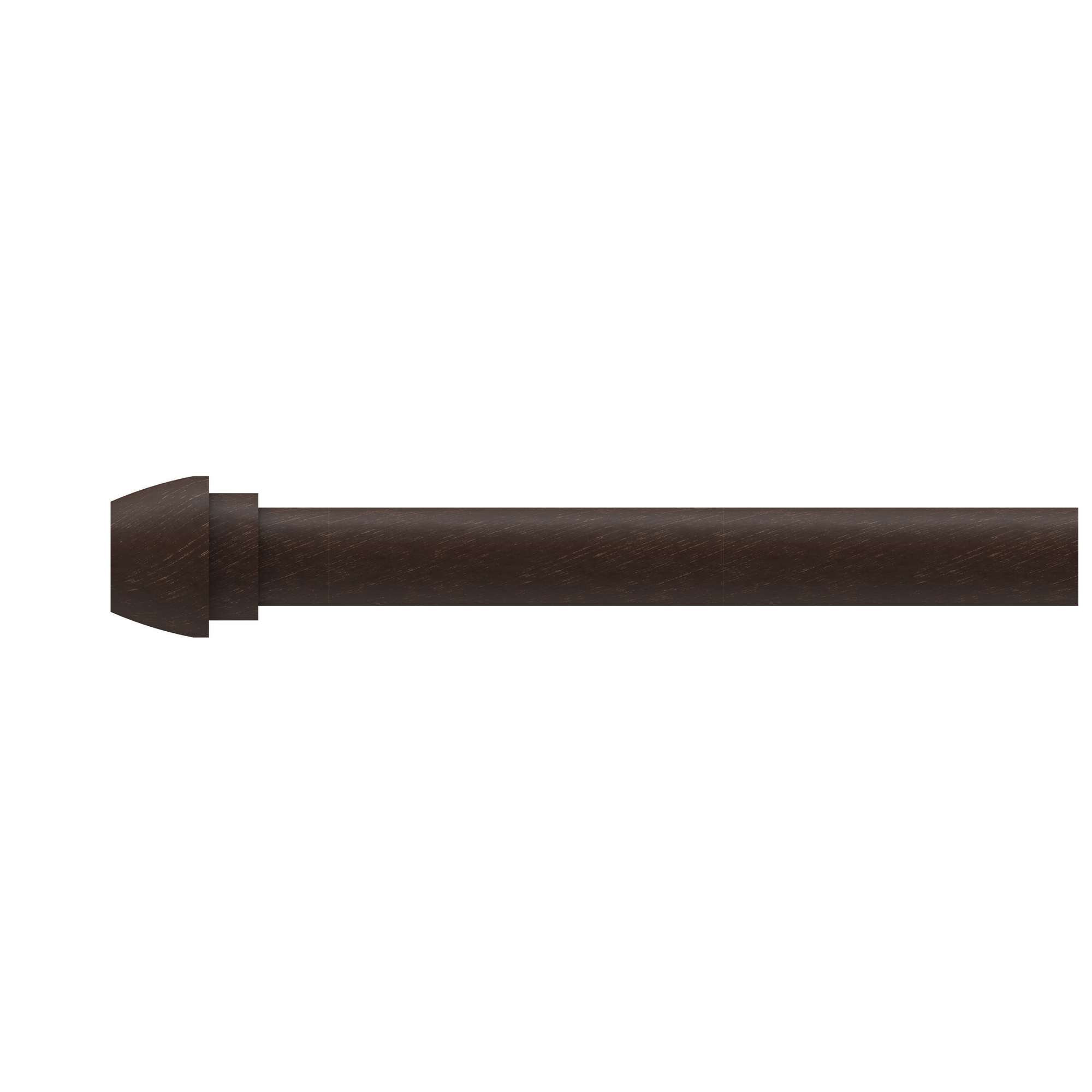 Newport Brass Brasstech 3/8" x 20" Rigid Supply Tube, Bull nose