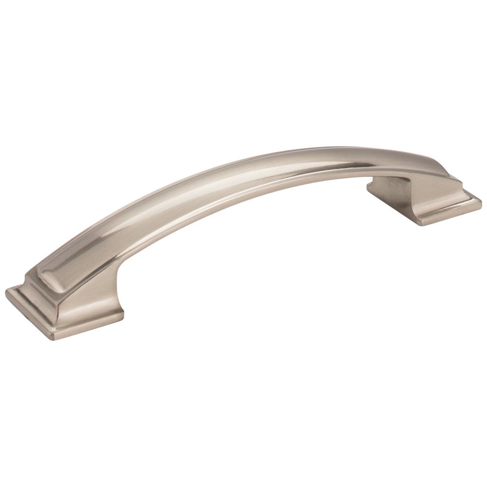 Hardware Resources 96 mm Center-to-Center Satin Nickel Square Annadale Cabinet Pull