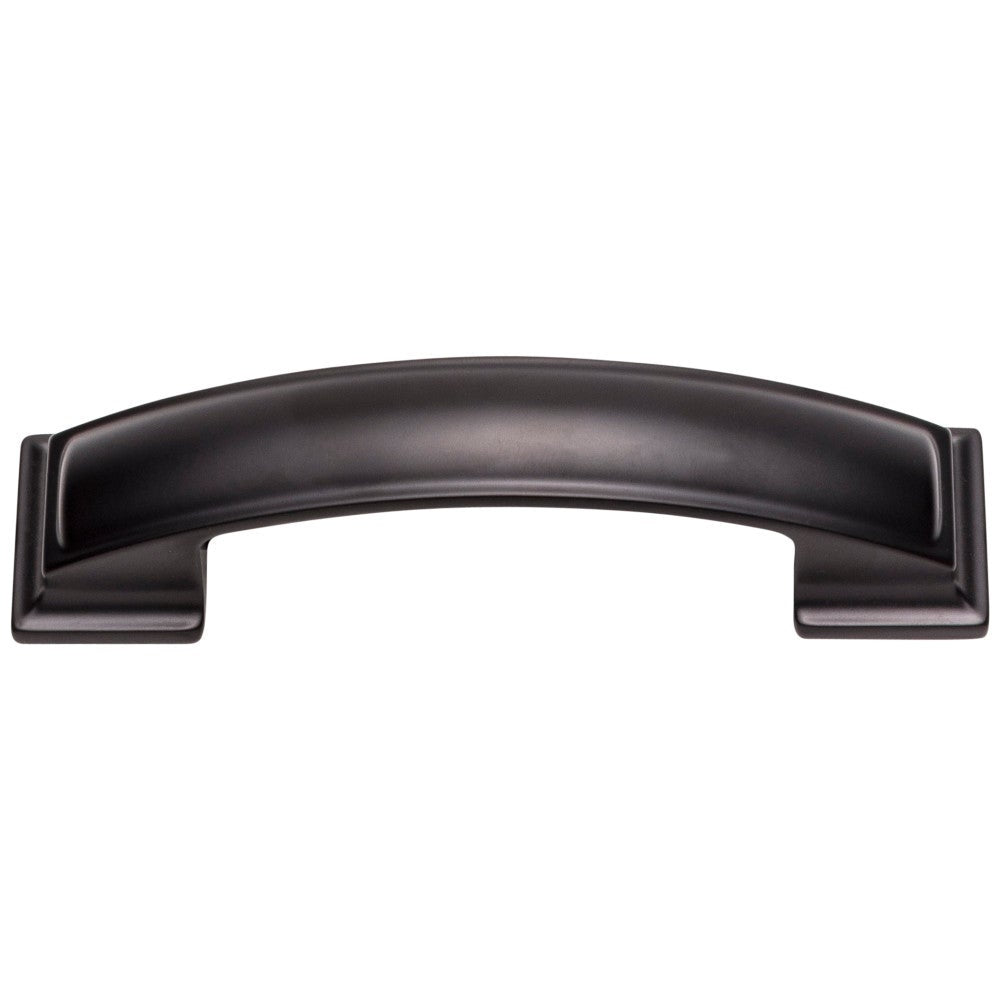 Hardware Resources 96 mm Center-to-Center Satin Nickel Square Annadale Cabinet Pull