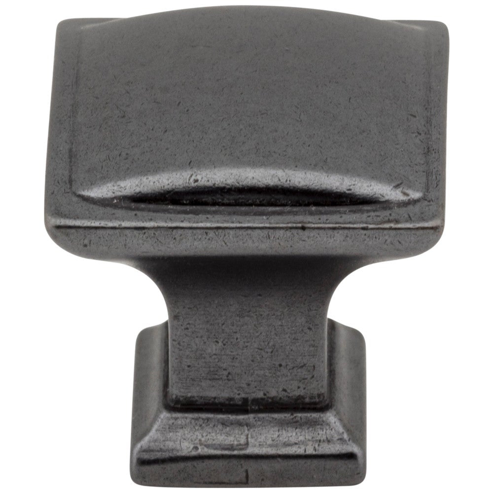 Hardware Resources 1-1/4" Overall Length Satin Nickel Square Annadale Cabinet Knob