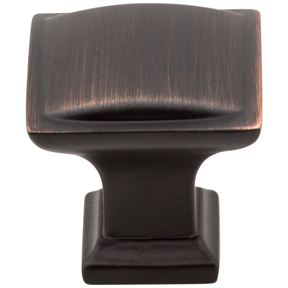 Hardware Resources 1-1/4" Overall Length Satin Nickel Square Annadale Cabinet Knob