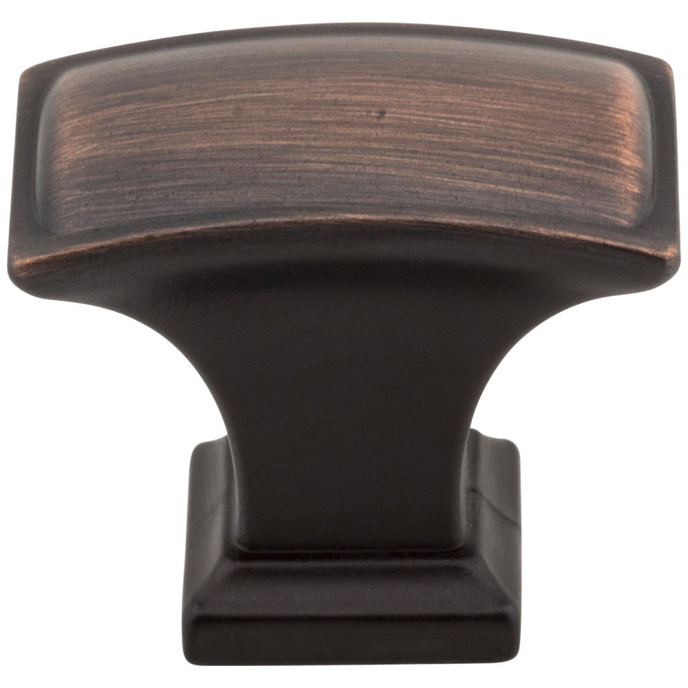 Hardware Resources 1-1/2" Overall Length Satin Nickel Rectangle Annadale Cabinet Knob