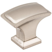 Hardware Resources 1-1/2" Overall Length Satin Nickel Rectangle Annadale Cabinet Knob