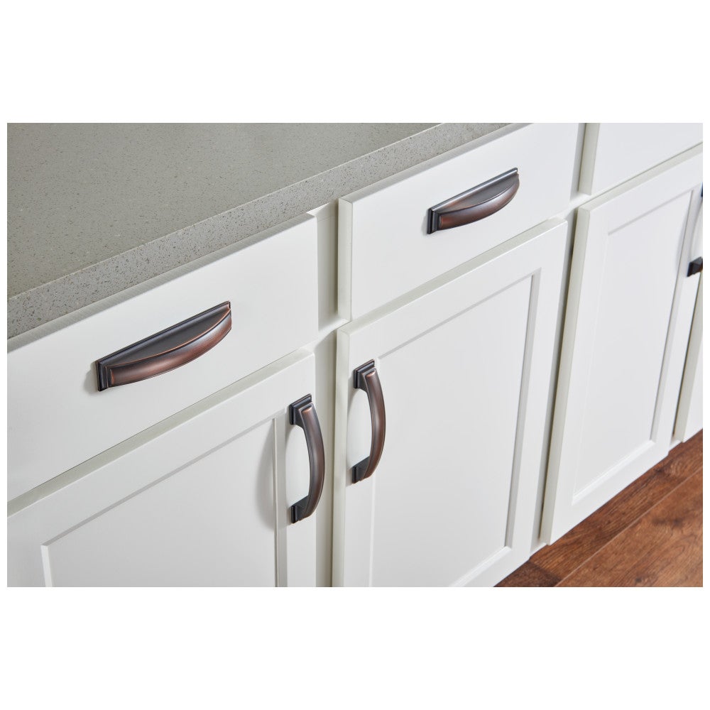 Hardware Resources 1-1/4" Overall Length Satin Nickel Square Annadale Cabinet Knob