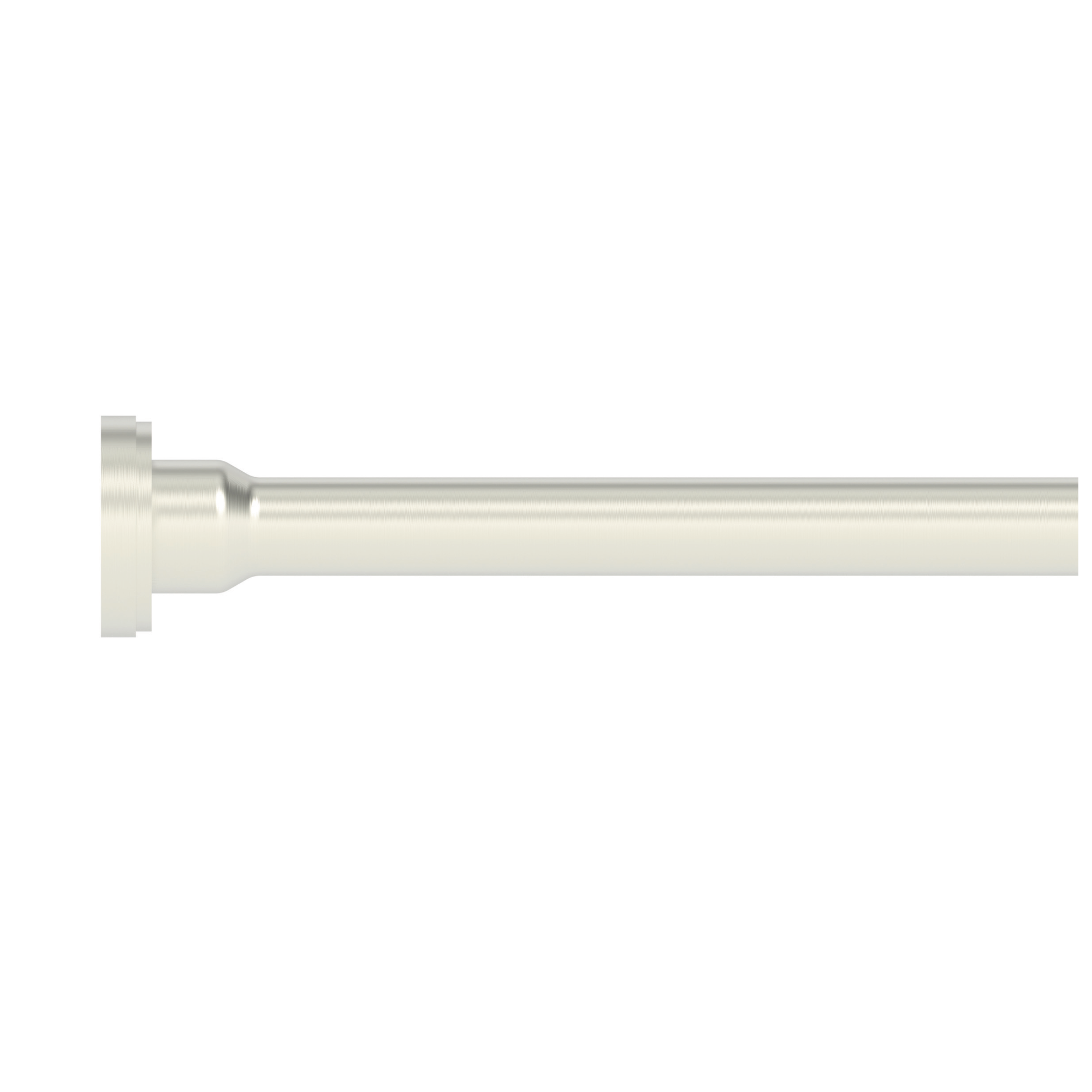 Newport Brass Brasstech 3/8" x 20" Rigid Supply Tube, Flat Head