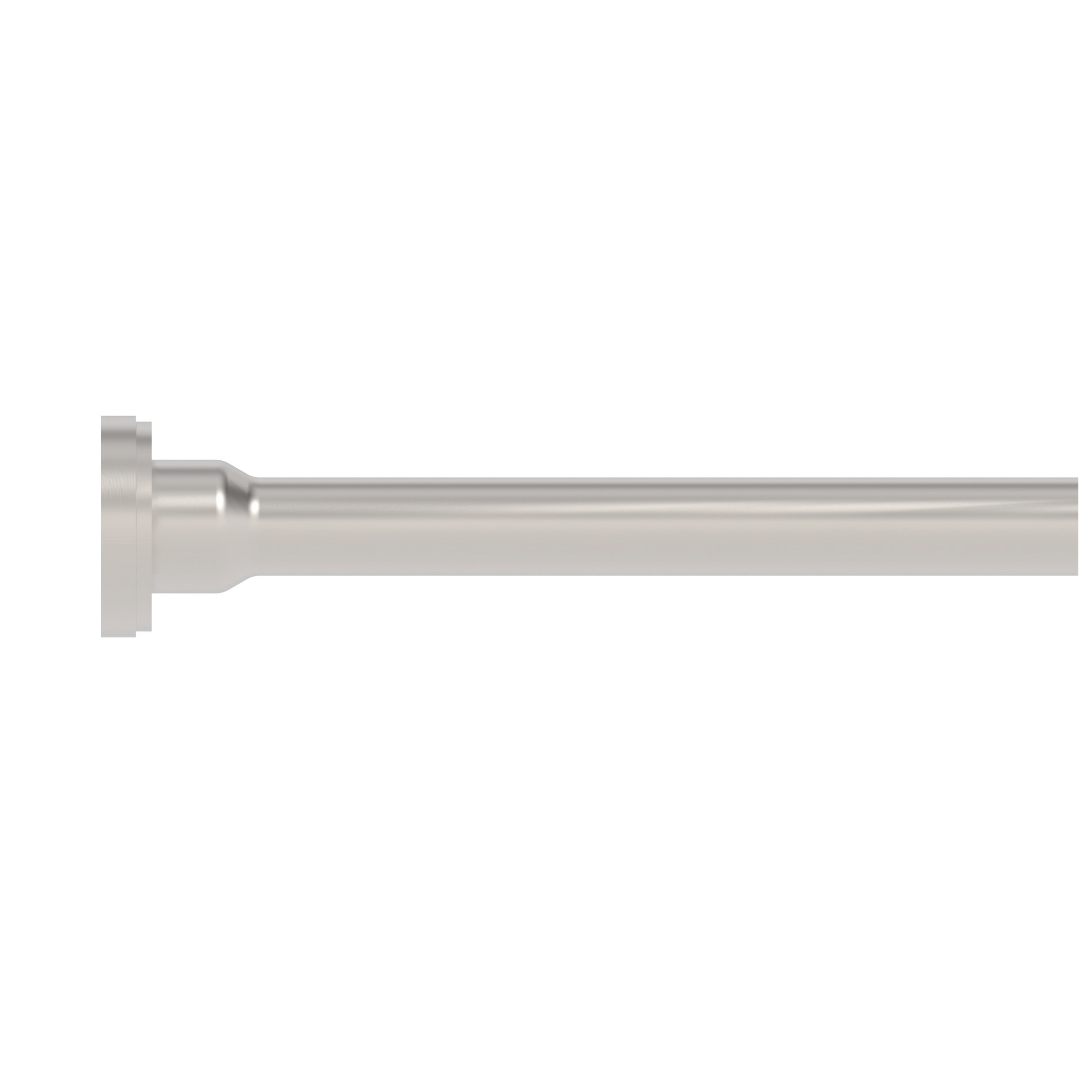 Newport Brass Brasstech 3/8" x 20" Rigid Supply Tube, Flat Head