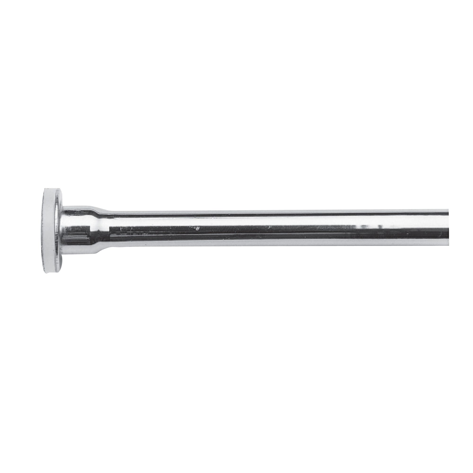 Newport Brass Brasstech 3/8" x 20" Rigid Supply Tube, Flat Head