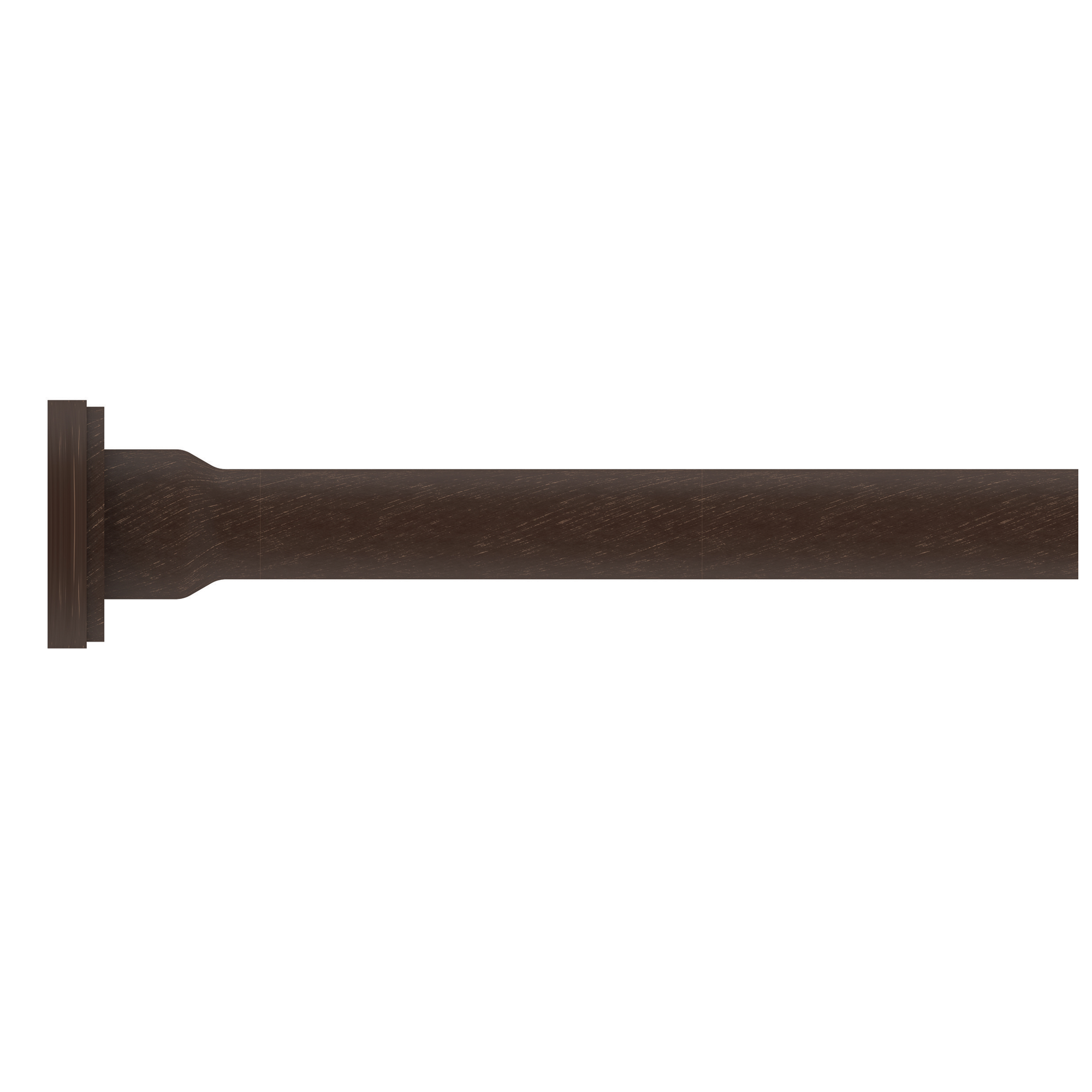 Newport Brass Brasstech 3/8" x 20" Rigid Supply Tube, Flat Head