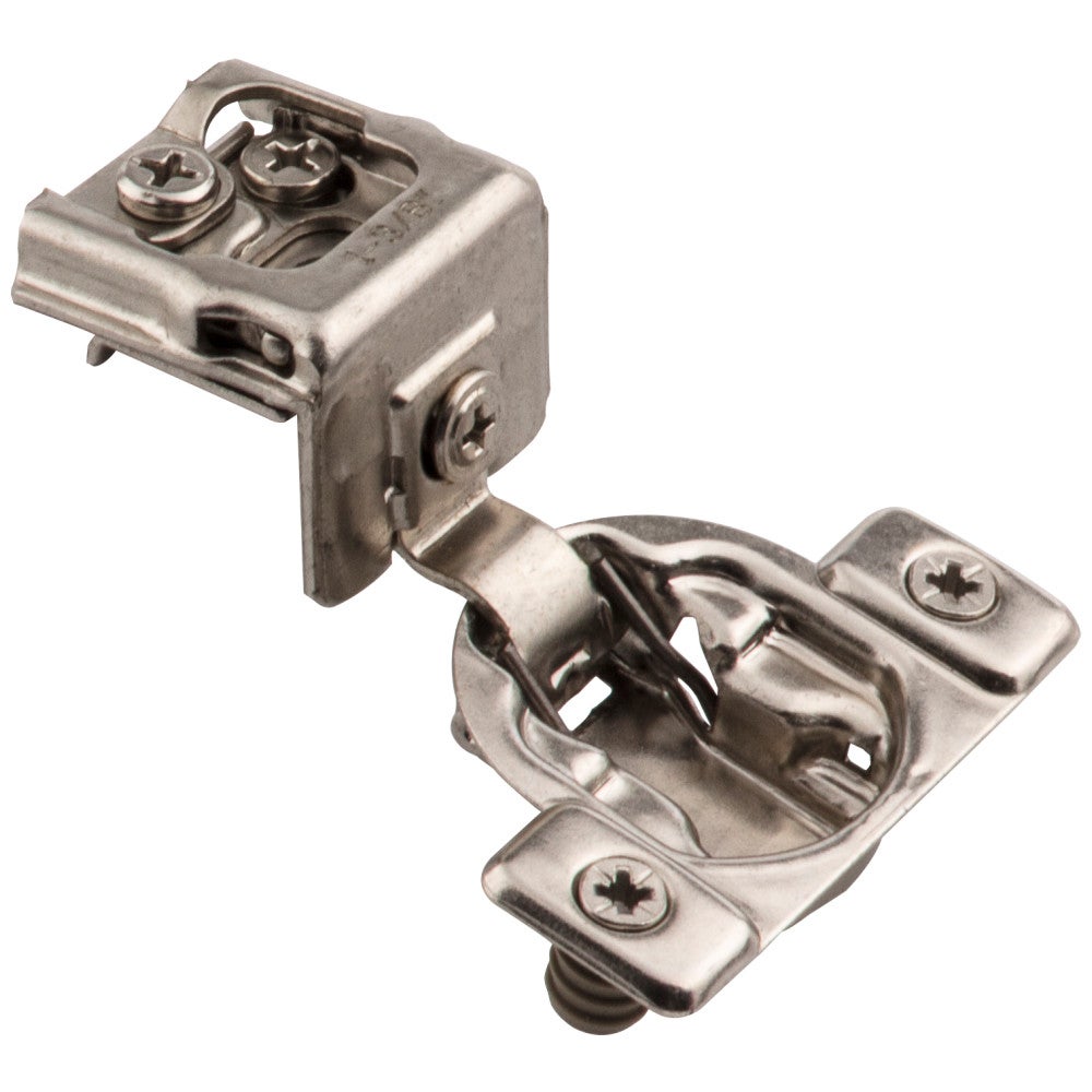 Hardware Resources 105° 1-3/8" Overlay Standard Duty Self-close Compact Hinge with Dowels