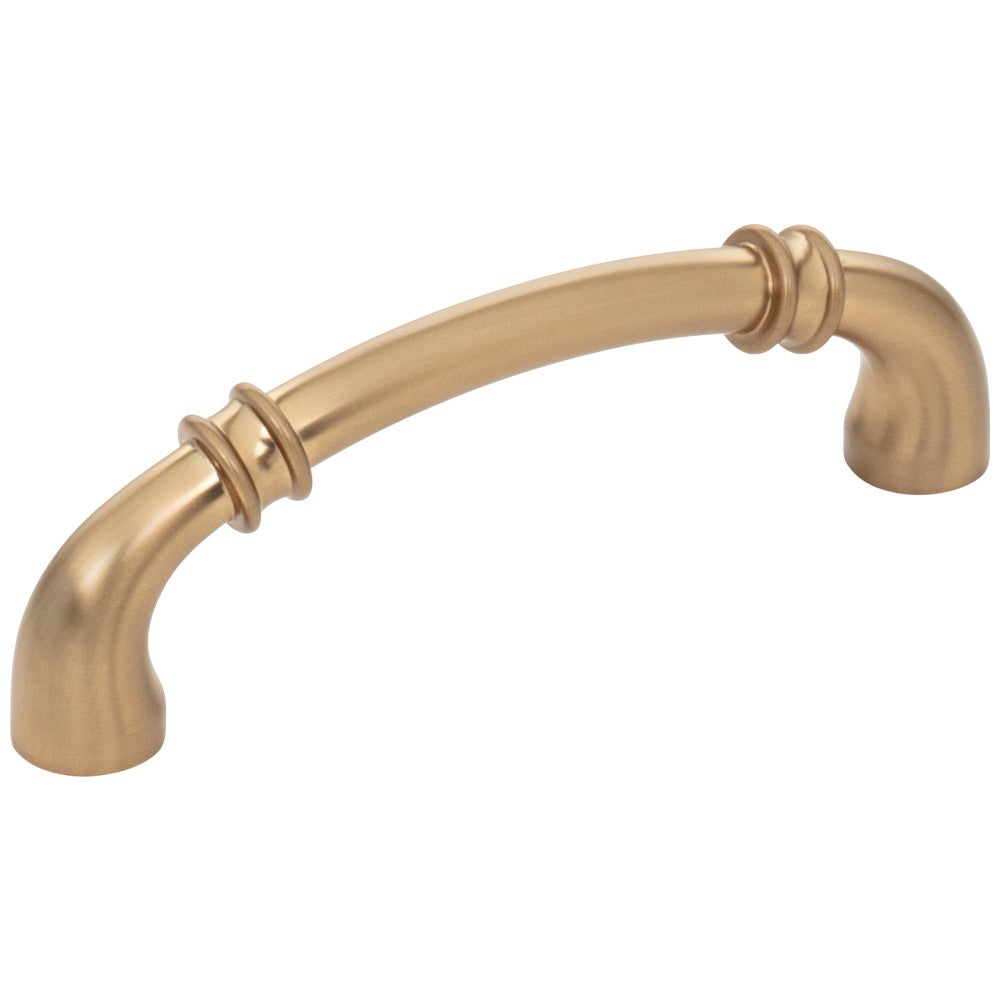 96 mm Center-to-Center Satin Nickel Marie Cabinet Pull