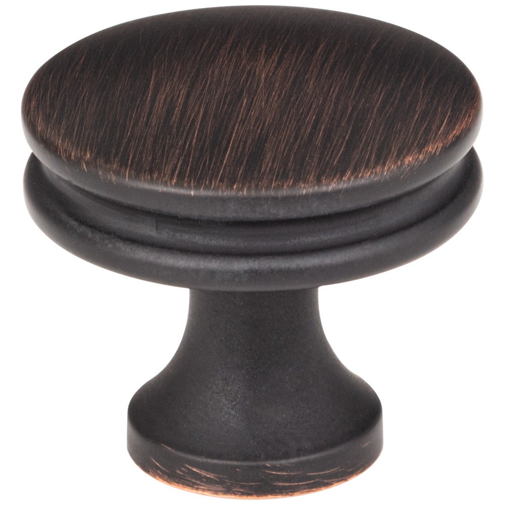 Hardware Resources 1-1/4" Diameter Satin Nickel Marie Cabinet Knob