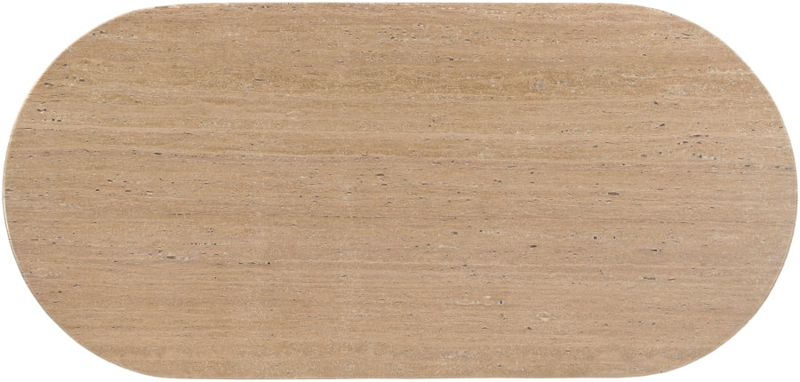 Messina 87" Travertine Dining Table