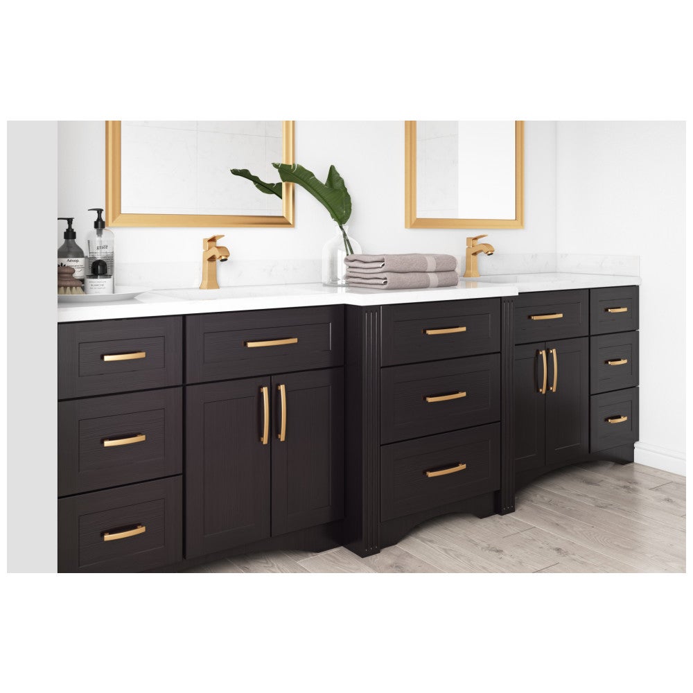 Hardware Resources 3" Center-to-Center Satin Nickel Square Hadly Cabinet Pull