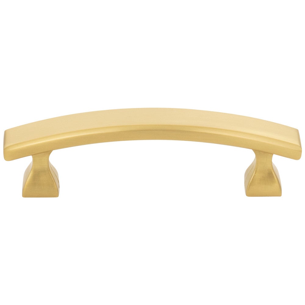 Hardware Resources 3" Center-to-Center Satin Nickel Square Hadly Cabinet Pull