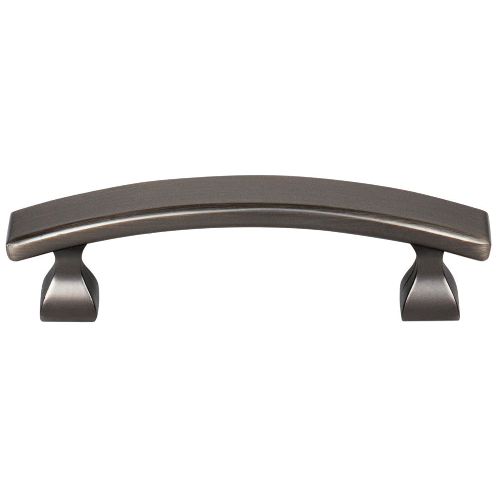 Hardware Resources 3" Center-to-Center Satin Nickel Square Hadly Cabinet Pull