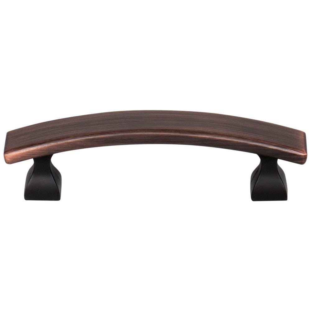 Hardware Resources 3" Center-to-Center Satin Nickel Square Hadly Cabinet Pull